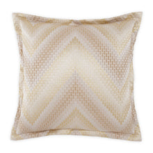 GLAMtastic Infinity 22" Flange Pillow, Set of 2 - Gold