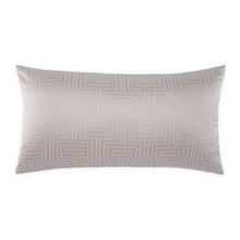 GLAMtastic Casey 13"x24" Oblong Pillow - Silver