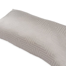 GLAMtastic Casey 13"x24" Oblong Pillow - Silver