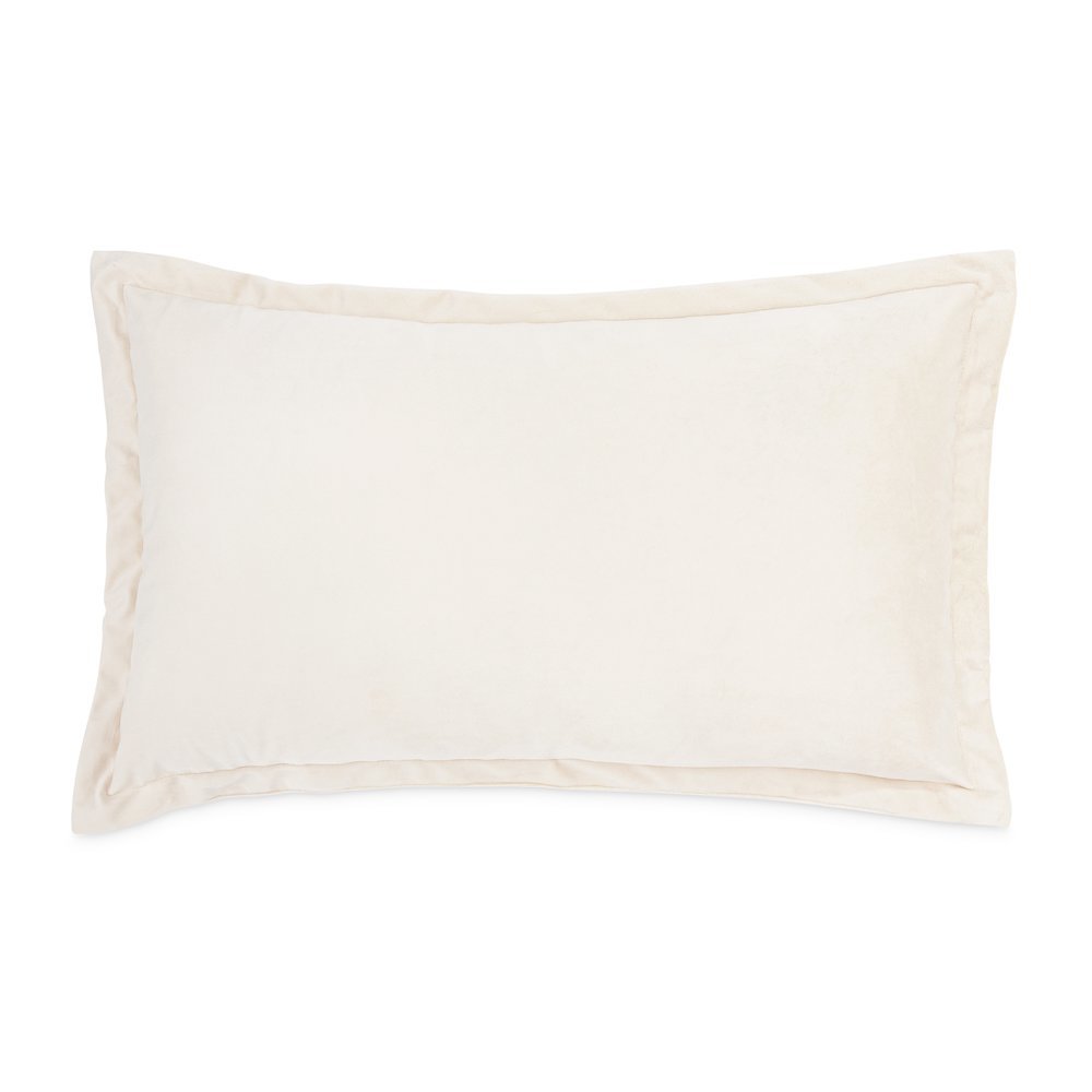 Conner 13" x 22" Oblong Velvet Pillow, Set of 2 - Cloud