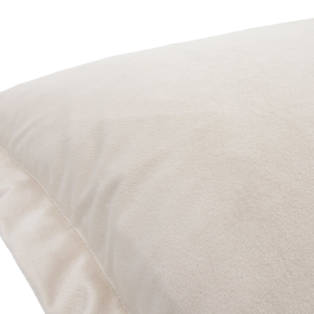 Conner 13" x 22" Oblong Velvet Pillow, Set of 2 - Cloud