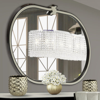 Paris Chic Wall Mirror - Espresso