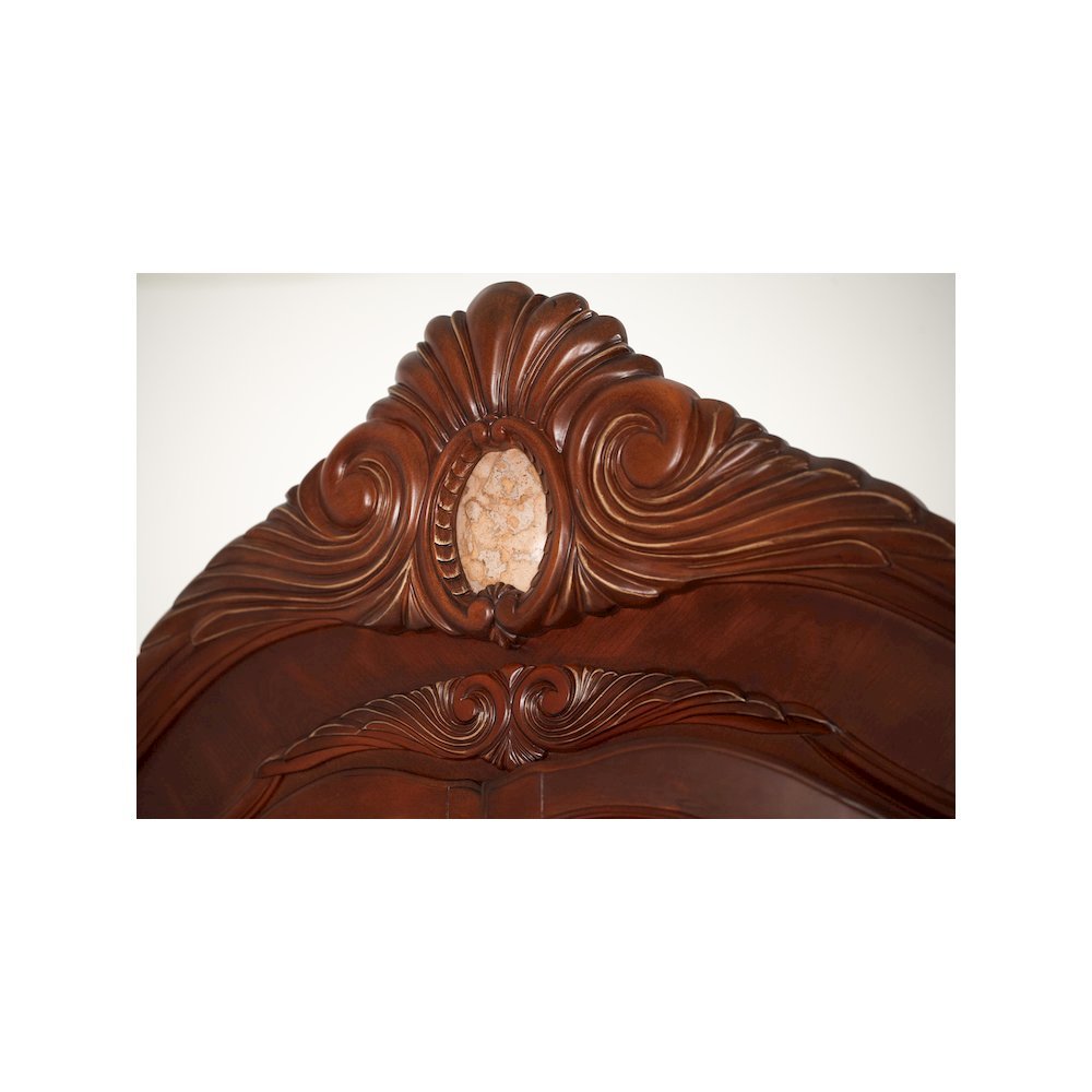 Cortina Dresser & Mirror - Honey Walnut