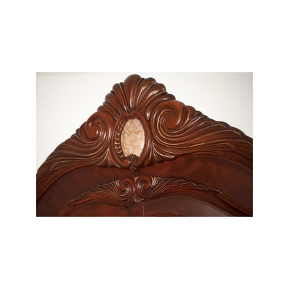 Cortina Dresser & Mirror - Honey Walnut