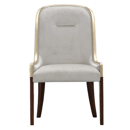 Houston Dining Side Chair, Set of 2 - Porcini/Walnut