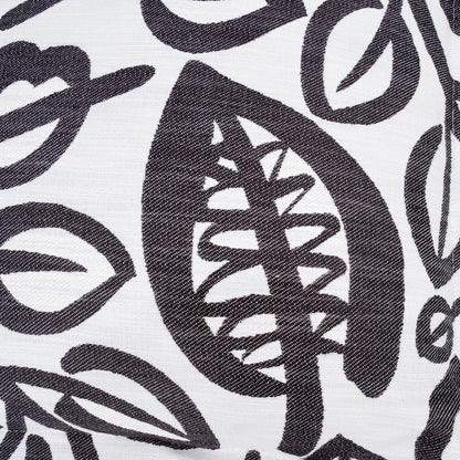 Uptown Downtown Zio 24" Square Throw Pillow, Set of 2 - Black/White