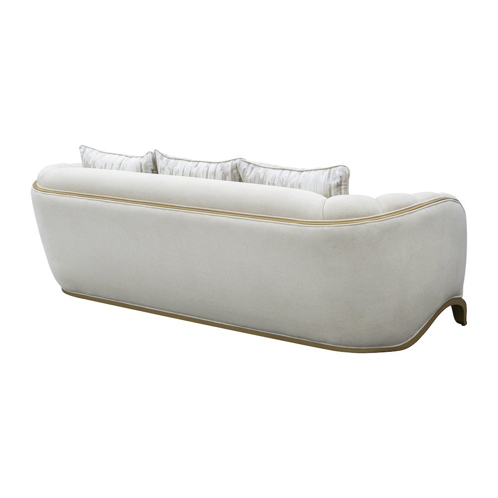 Scotts Square Sofa - Cornsilk/Light Champagne