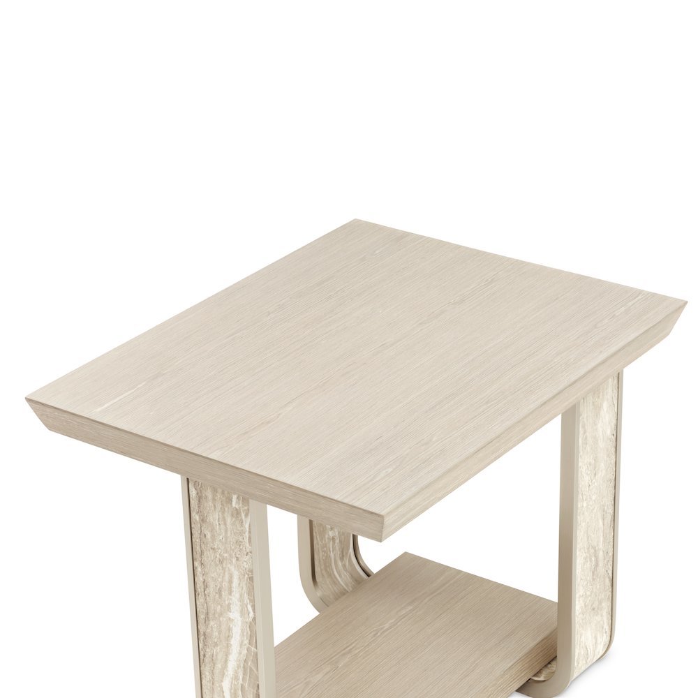 Lotus Bay End Table - Sand