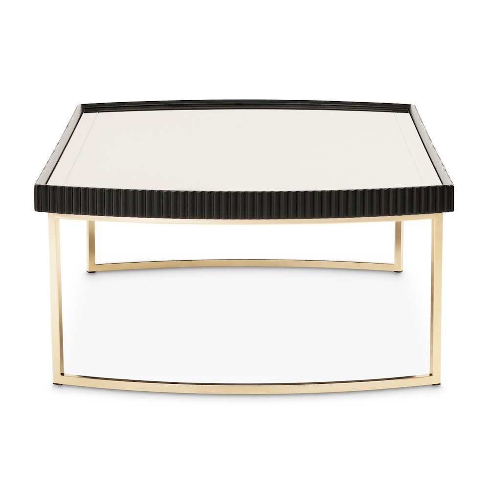 Lisbon Cocktail Table - Silken Matte Black