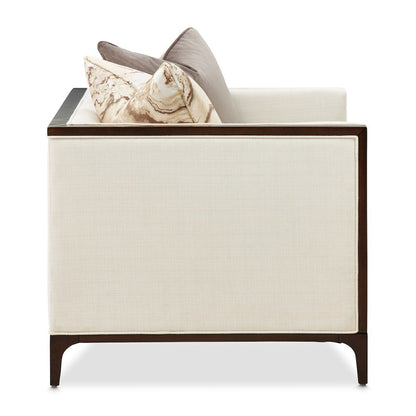 Belmont Place Matching Chair - Cream/Espresso