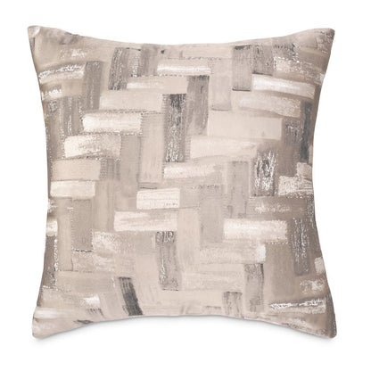 GLAMtastic Lexi 21" Square Pillow, Set of 2 - Mushroom