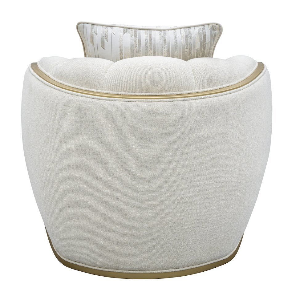 Scotts Square Matching Chair - Cornsilk/Light Champagne