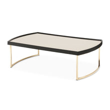 Lisbon Cocktail Table - Silken Matte Black