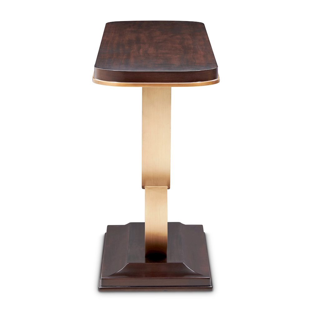 Camellia Field Console Table - Warm Pecan