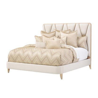 Infinity 9-Piece Queen Duvet Set - Gold