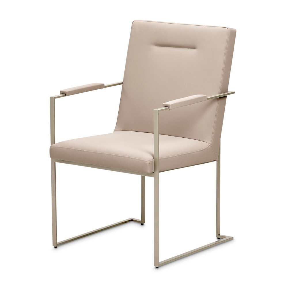 Marin Dining Arm Chair - Greige Set of 2