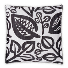 Uptown Downtown Zest 18" Square Box Throw Pillow, Set of 2 - Black/White
