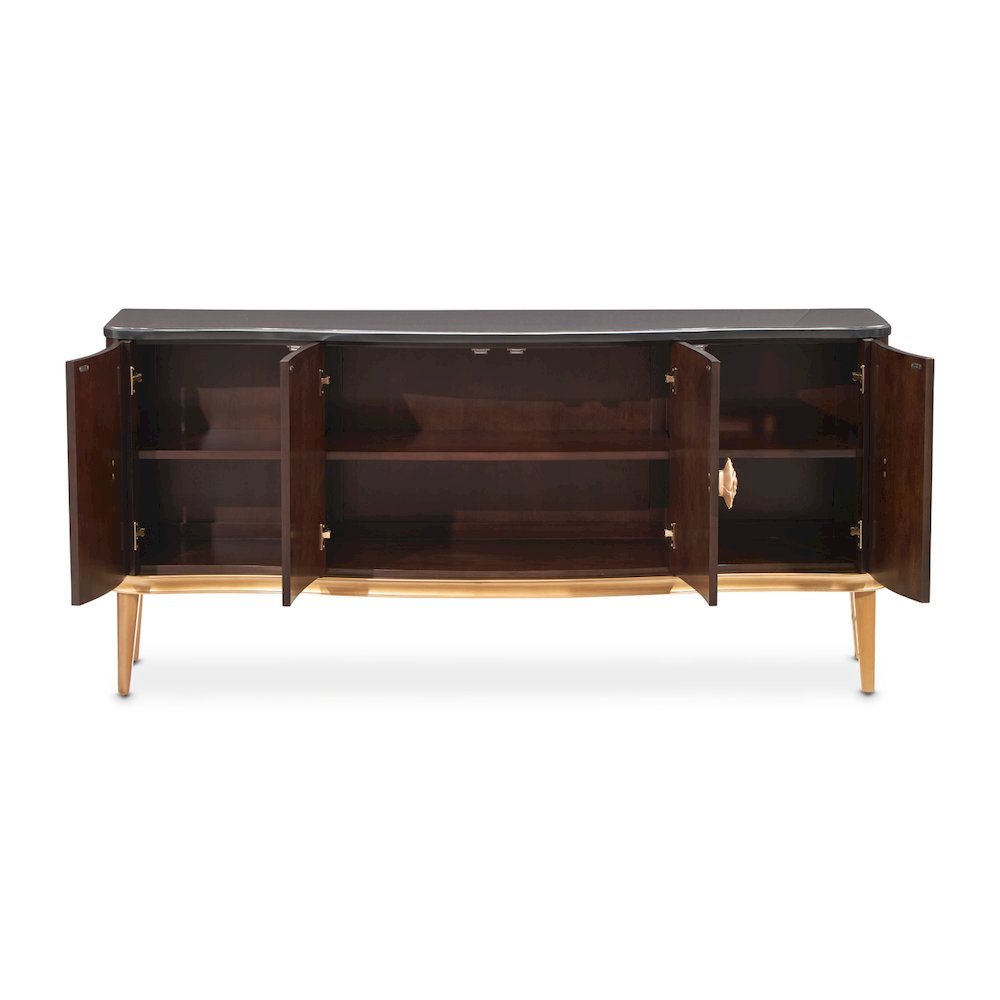 Camellia Field Sideboard - Warm Pecan