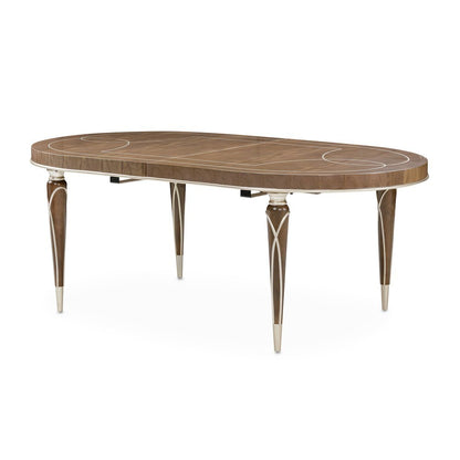 Villa Cherie Oval Dining Table - Hazelnut