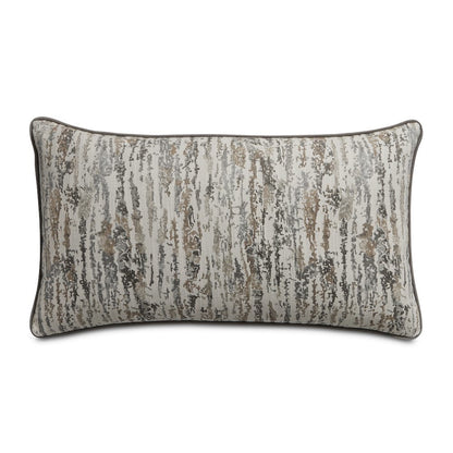 Moonbeam Keller 13" x 24" Oblong Pillow, Set of 2 - Driftwood Gray
