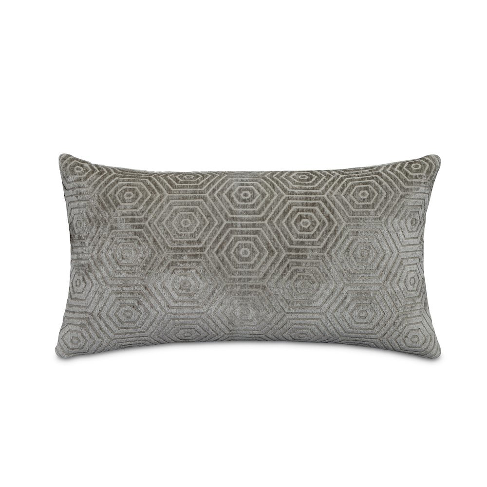 Explorer Sutter 13"x24" Oblong Pillow, Set of 2 - Steel