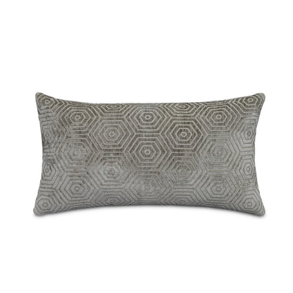 Explorer Sutter 13"x24" Oblong Pillow, Set of 2 - Steel