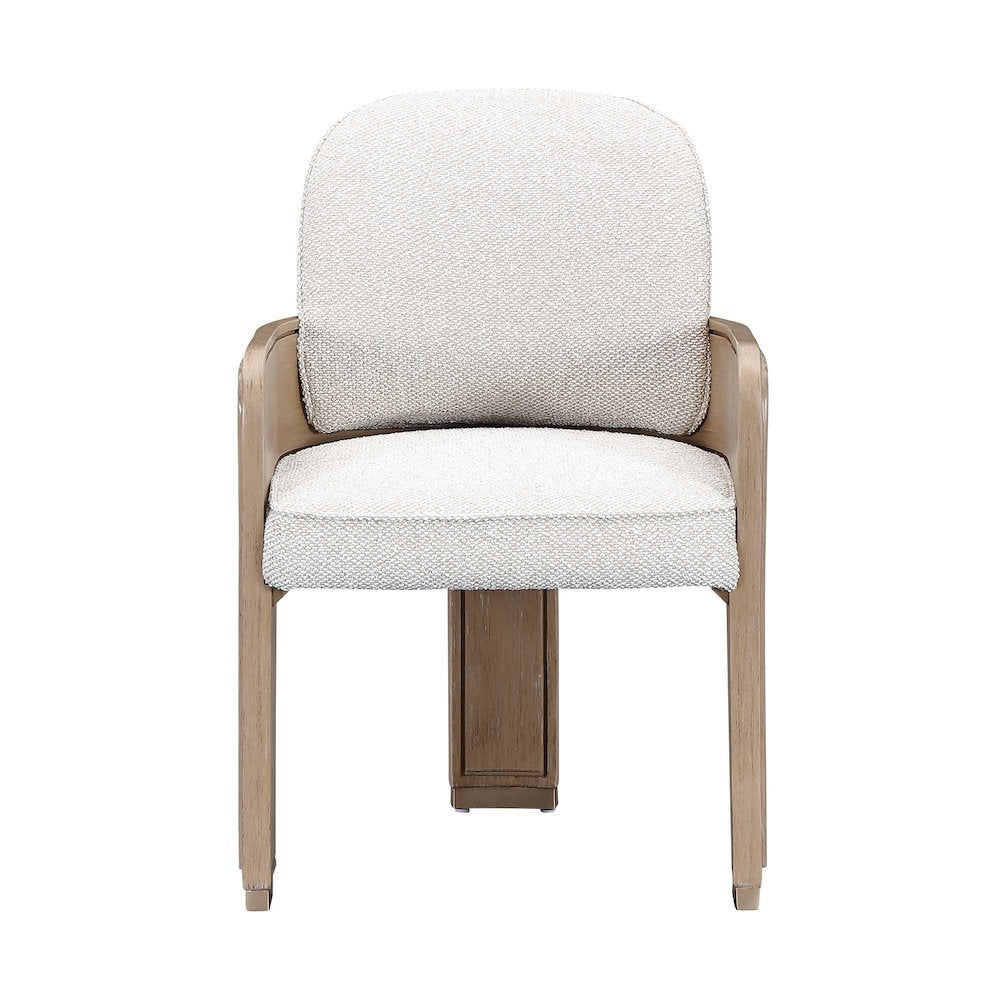 West Kensington Dining Arm Chair - Buff/Sea Salt Caramel