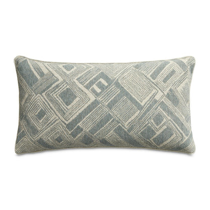 Renue Moro 13" x 24" Oblong Pillow, Set of 2 - Mineral Blue