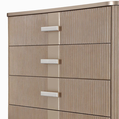 West Kensington Highboy Chest - Sea Salt Caramel