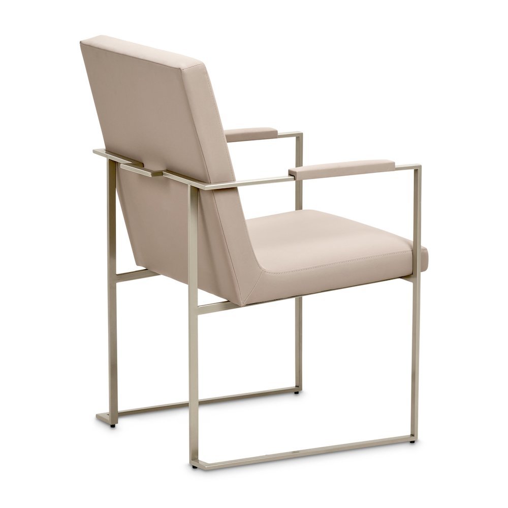 Marin Dining Arm Chair - Greige Set of 2
