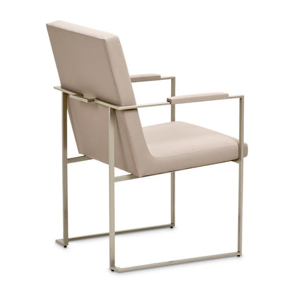 Marin Dining Arm Chair - Greige Set of 2
