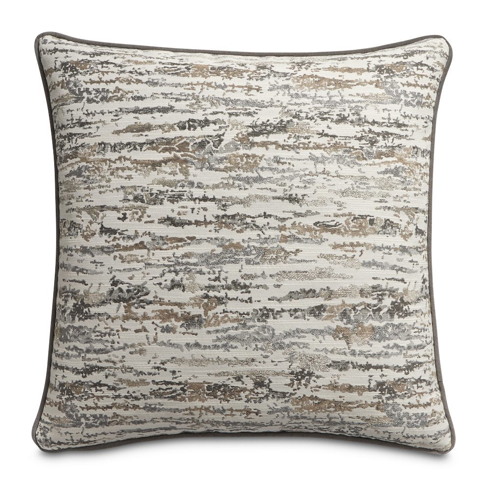 Moonbeam Keller 20" Throw Pillow, Set of 2 - Driftwood Gray