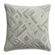 Renue Moro 21" Square Throw Pillow, Set of 2 - Mineral Blue
