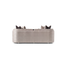 Carmela Sofa - Zinc/Silver