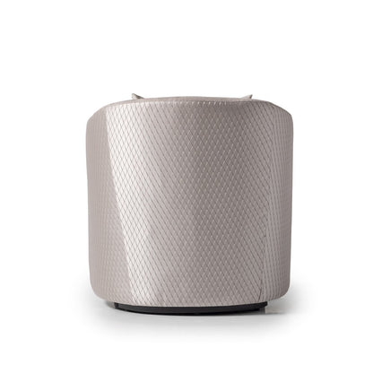 Carmela Accent Chair - Zinc/Silver