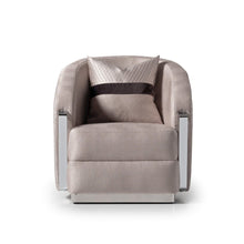 Carmela Accent Chair - Zinc/Silver
