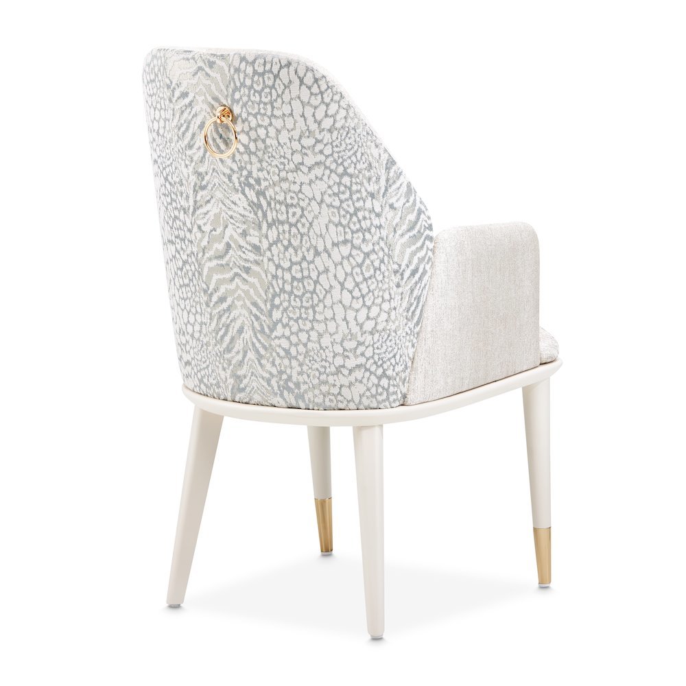 Lisbon Dining Arm Chair - Silken Matte Cream Qty 1
