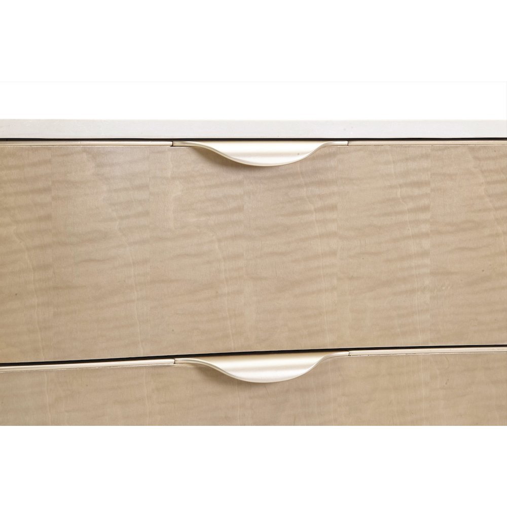 Malibu Crest Dresser with Mirror - Blush