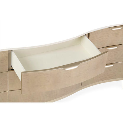 Malibu Crest Dresser with Mirror - Blush