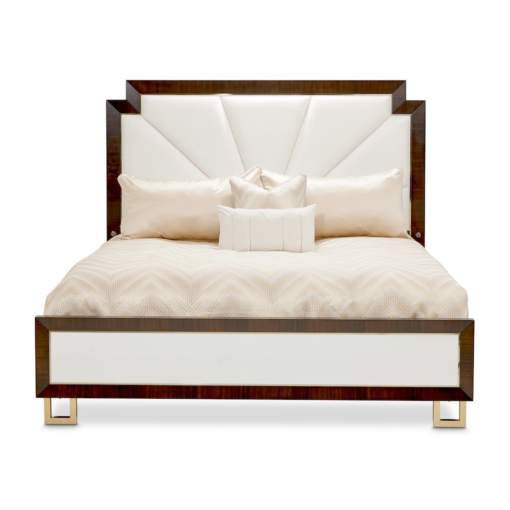 Belmont Place Cal. King Upholstered Bed - Espresso