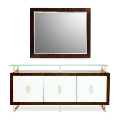 Belmont Place Sideboard with Mirror - Espresso