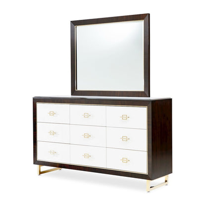 Belmont Place Dresser & Mirror - Espresso