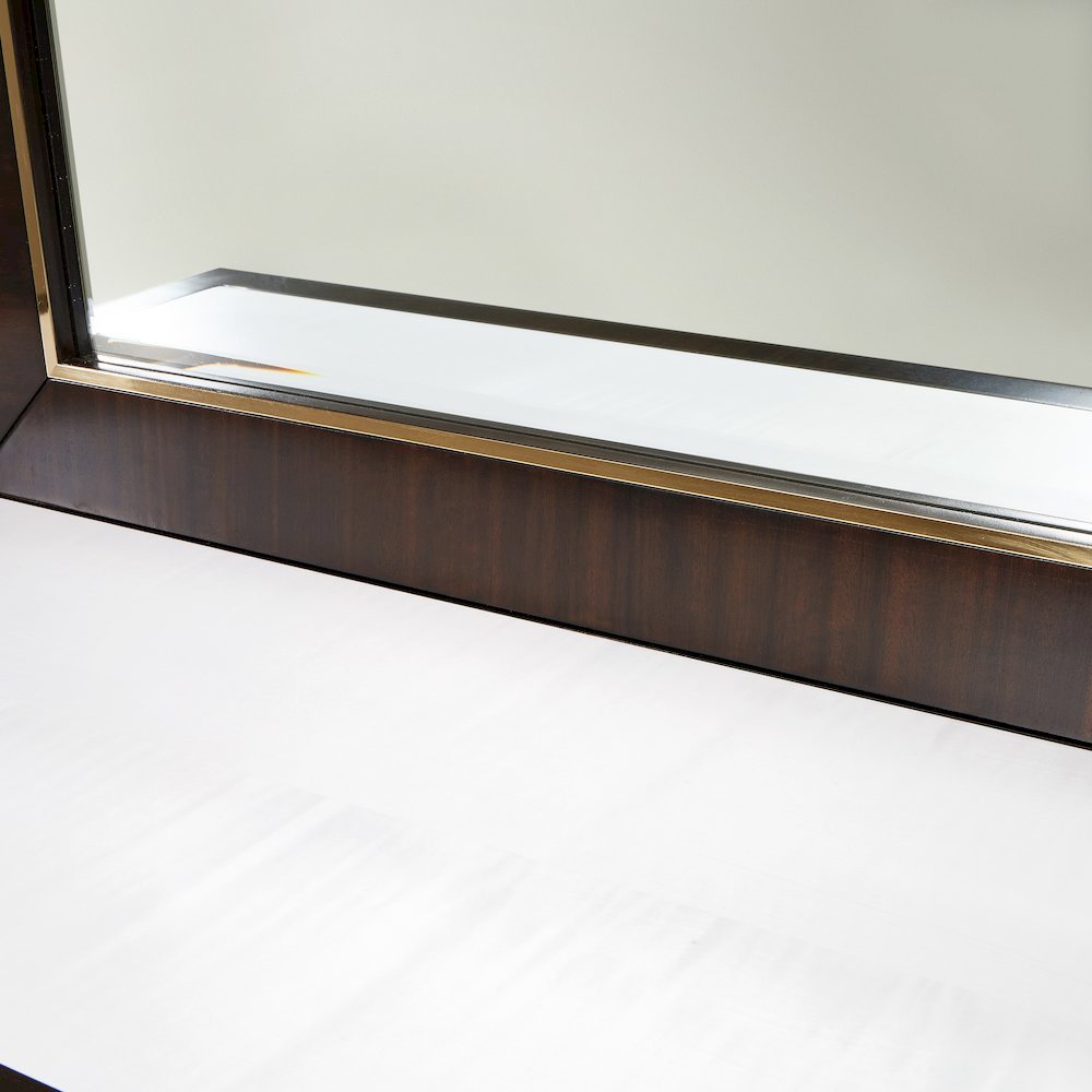 Belmont Place Dresser & Mirror - Espresso