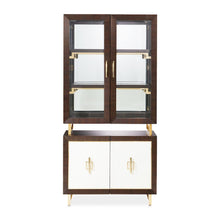 Belmont Place Display Cabinet - Espresso