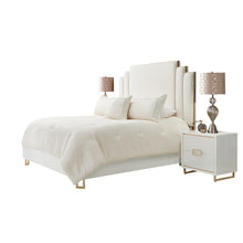 Harlow 4-Piece King Comforter Set - Ivory