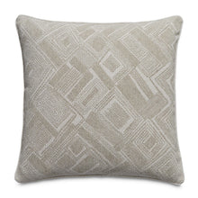 Moonbeam Moro 19" Square Throw Pillow, Set of 2 - Natural