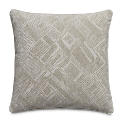 Moonbeam Moro 19" Square Throw Pillow, Set of 2 - Natural