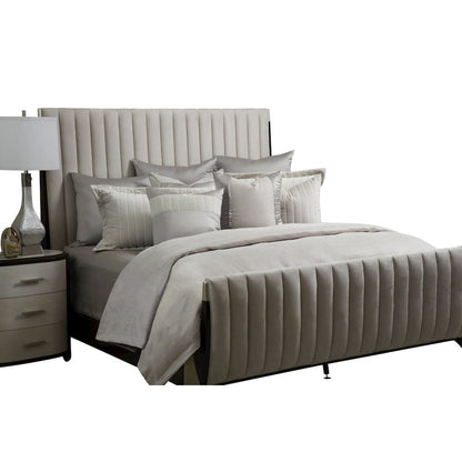 Skylar 10-Piece King Comforter Set - Champagne