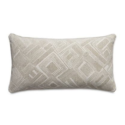 Moonbeam Moro 13" x 24" Oblong Throw Pillow, Set of 2 - Natural