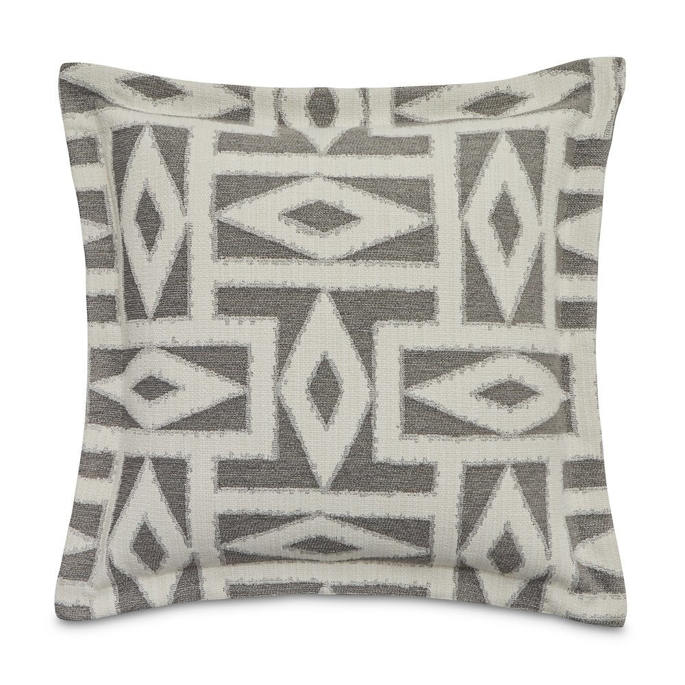 Moonbeam Chadwick 21" Square Pillow, Set of 2 - Shadow